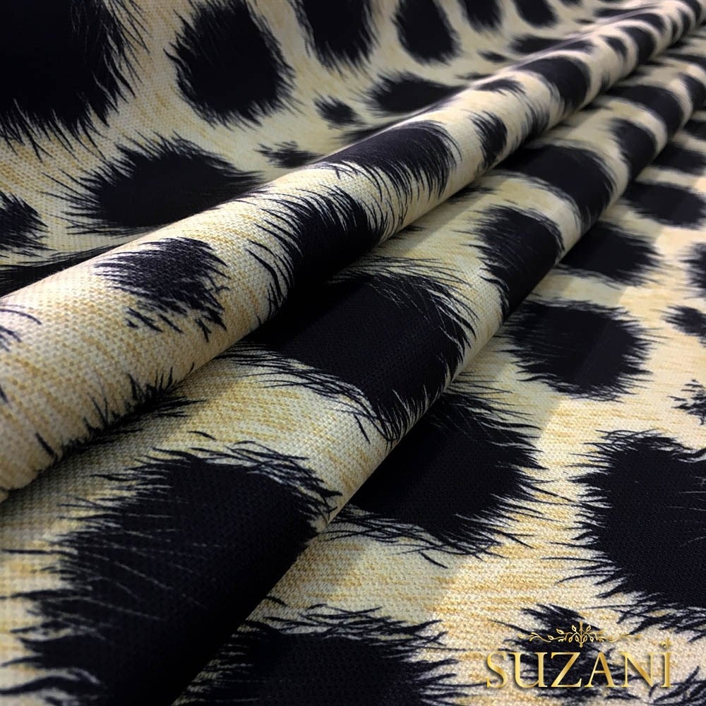 Çita Kürkü Desenli Kumaş