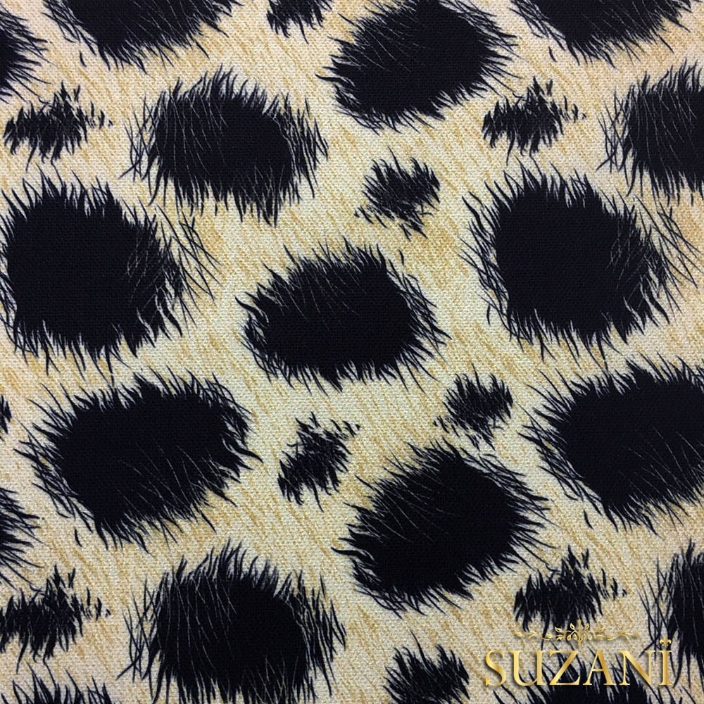 Çita Kürkü Desenli Kumaş