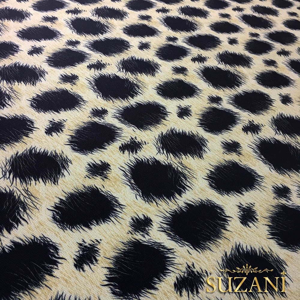 Çita Kürkü Desenli Kumaş