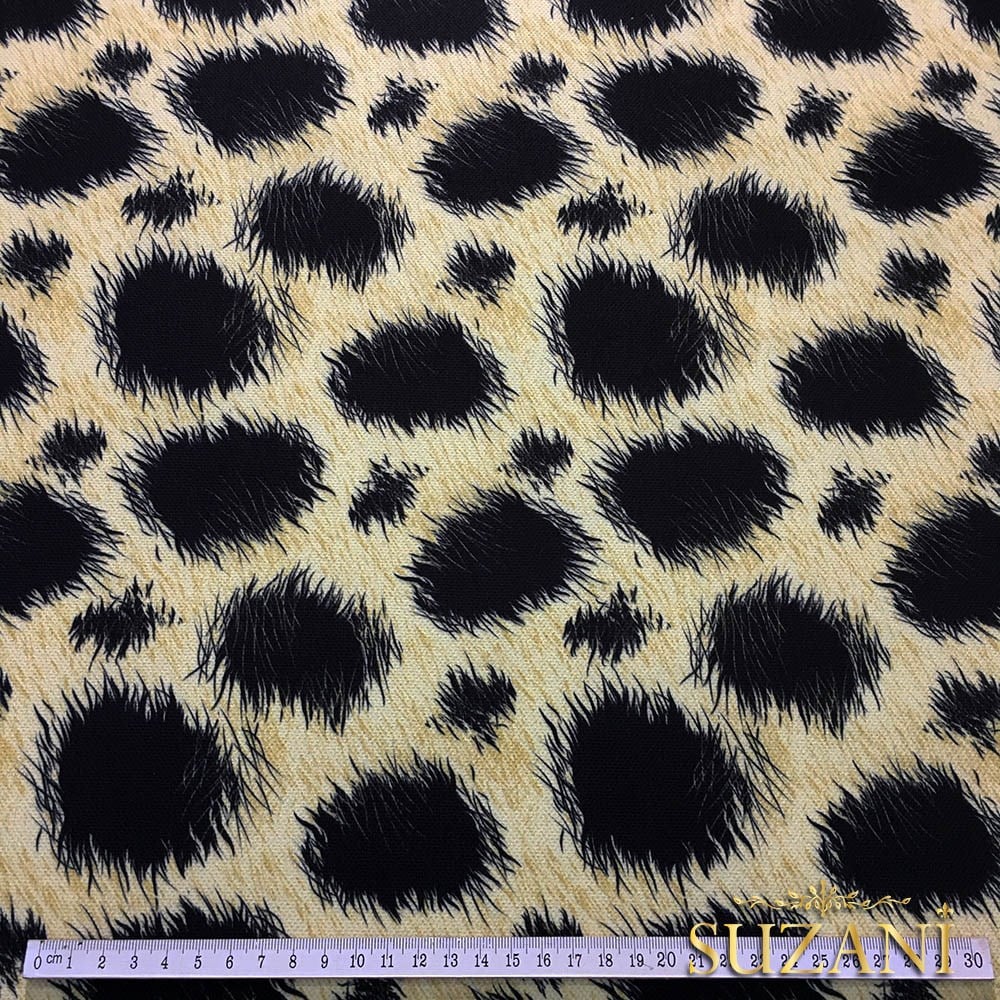 Çita Kürkü Desenli Kumaş