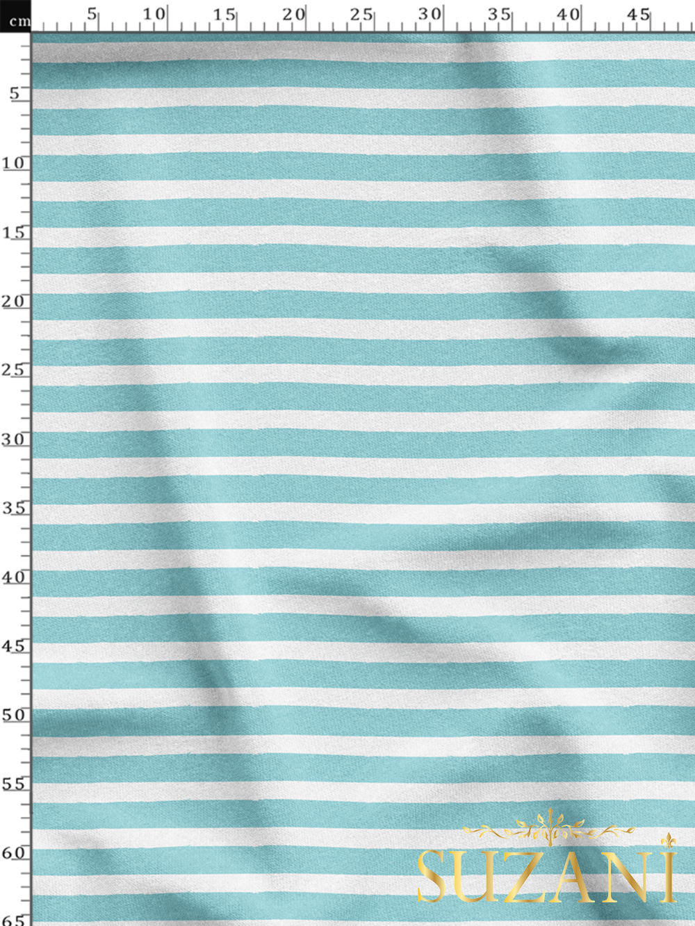 Çizgi Desenli Dijital Baskılı Kumaş