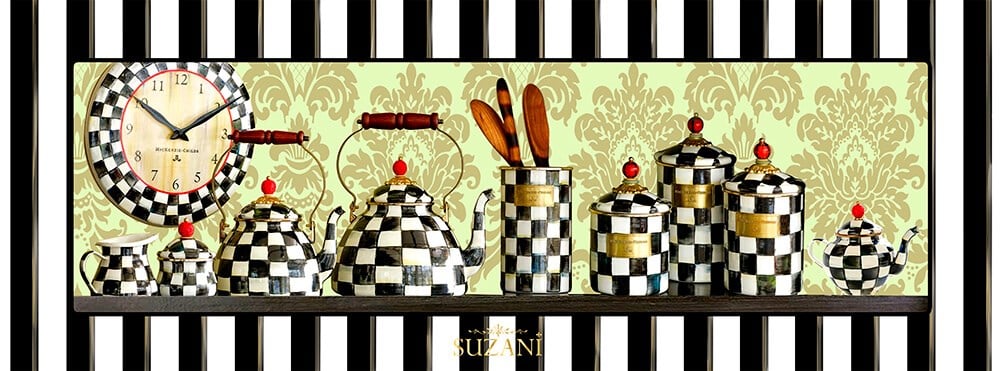 Çizgili Runner Kumaşı