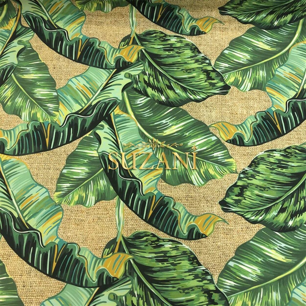 Çuval Zemin Büyük Yapraklı Kumaş