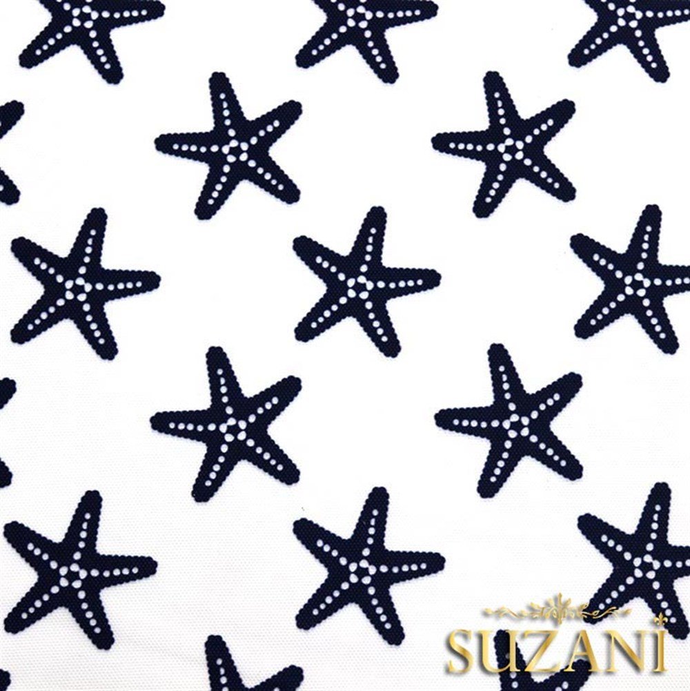 Deniz Yıldızı Desenli Kumaş