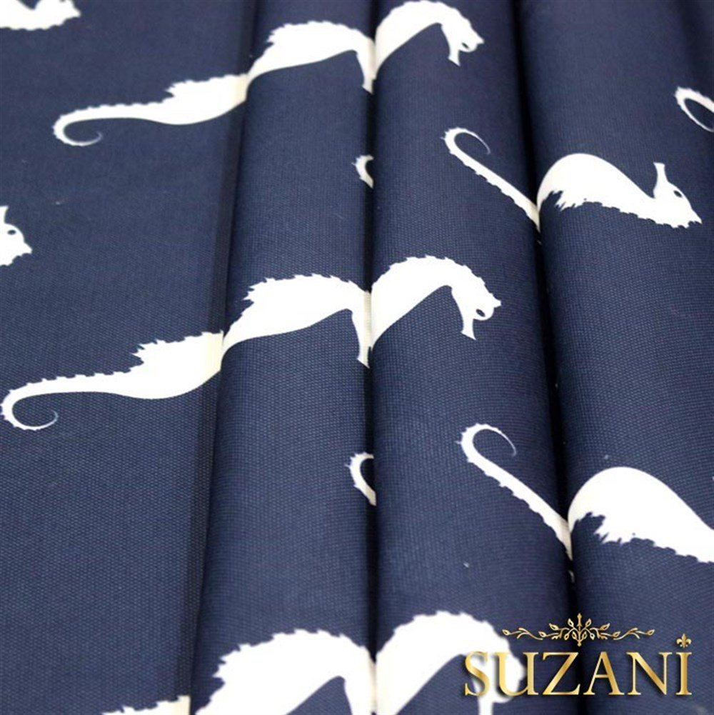 Denizatı Desenli Kumaş