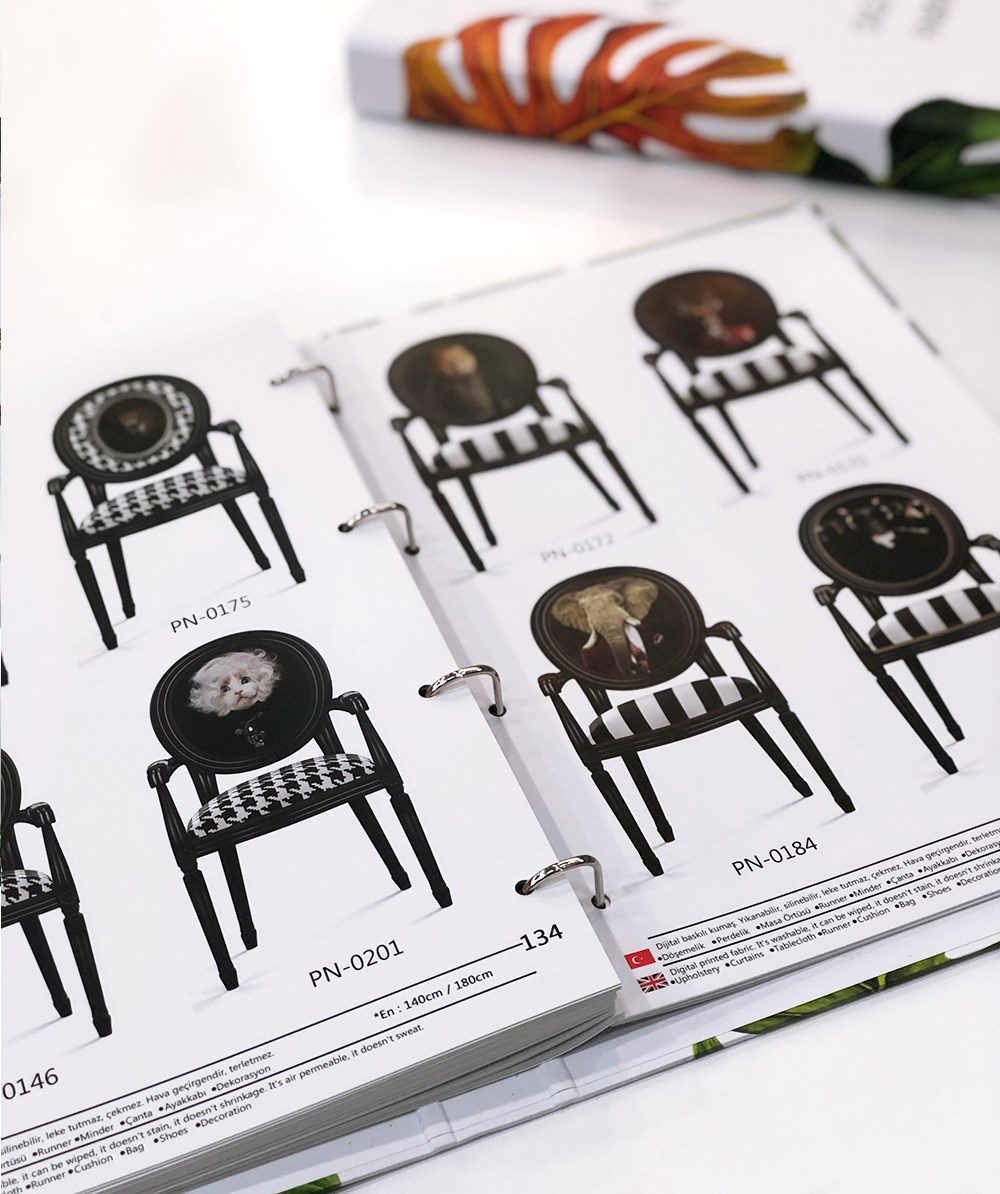 Dijital Baskılı Kumaş Kataloğu