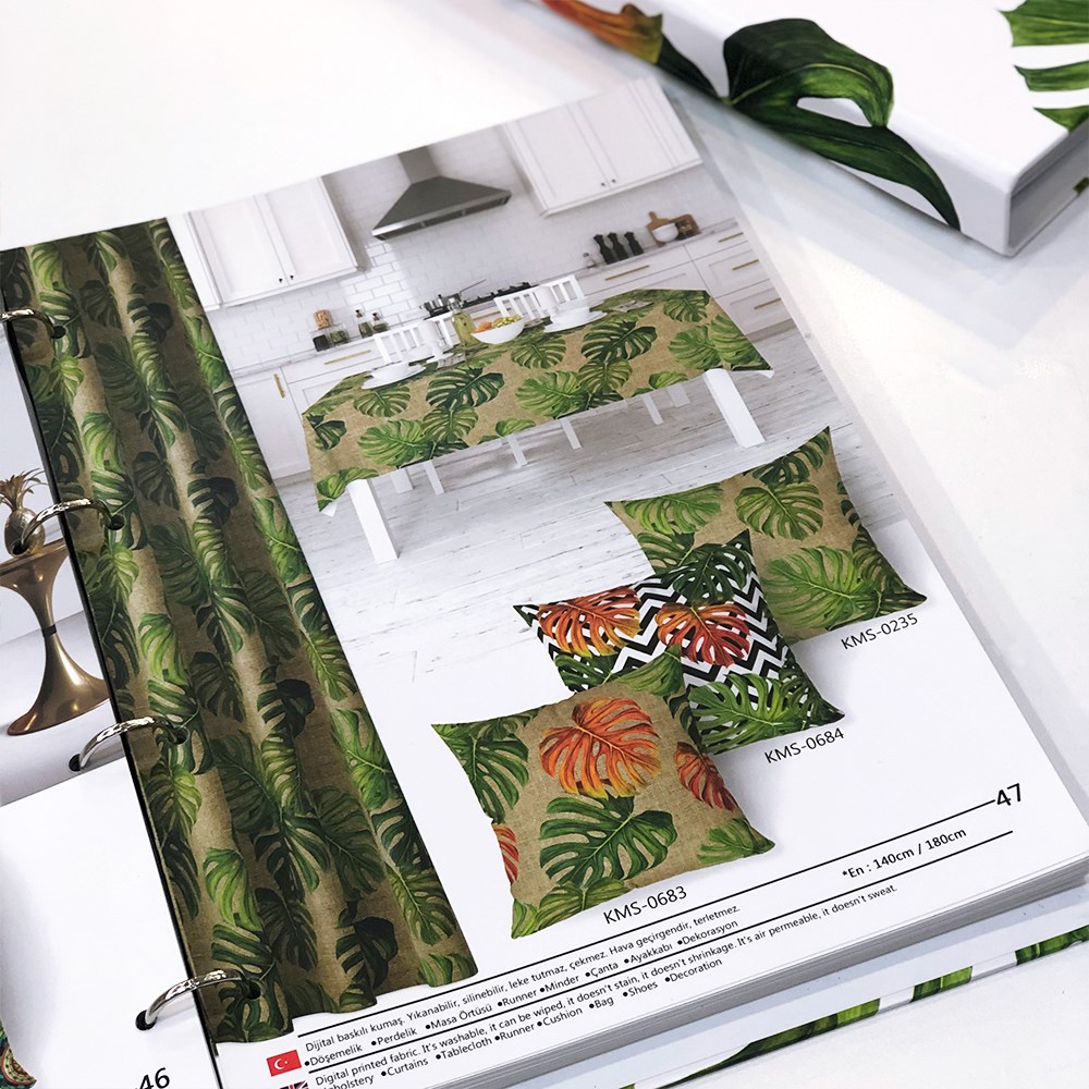 Dijital Baskılı Kumaş Kataloğu