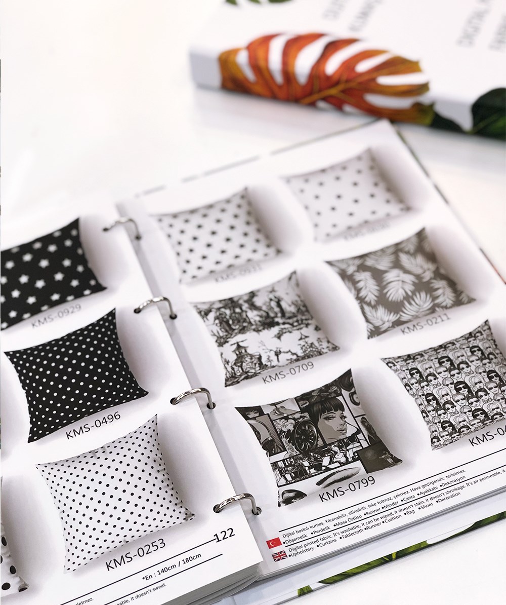 Dijital Baskılı Kumaş Kataloğu