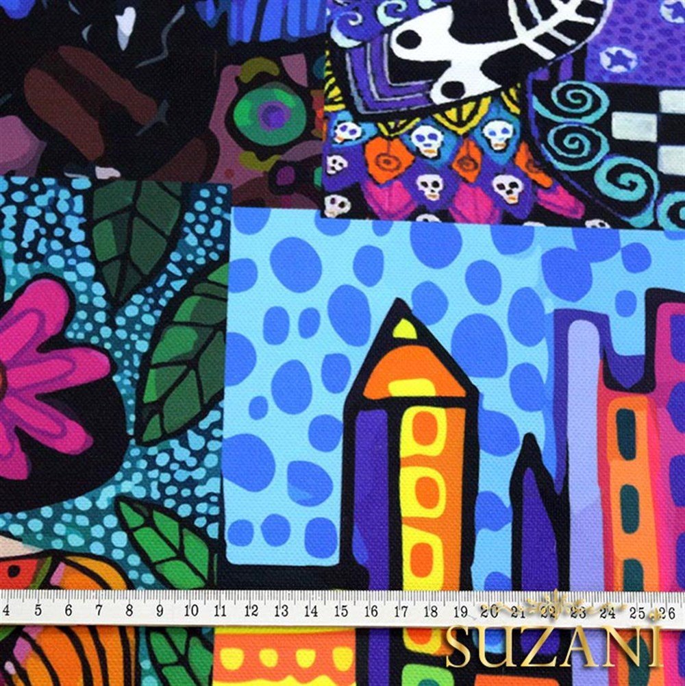 Frida-1 Desenli Kumaş