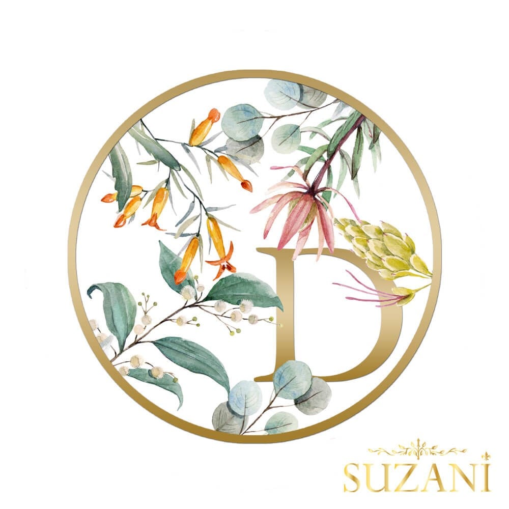 Gold Rengi Harfli Supla Kumaşı-D