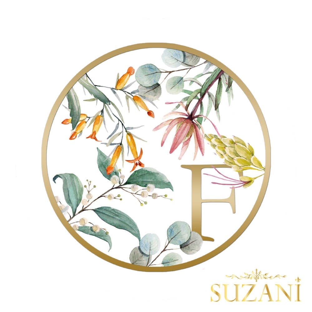 Gold Rengi Harfli Supla Kumaşı-F