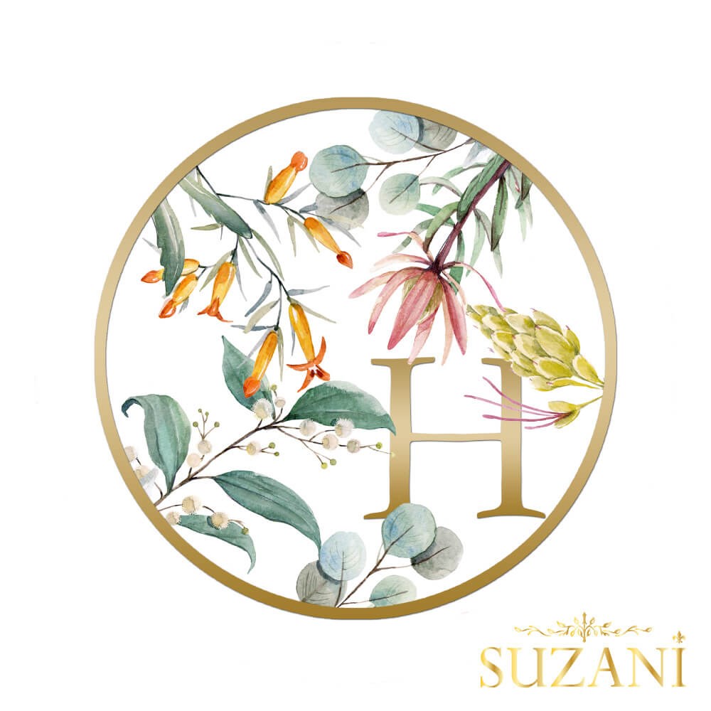 Gold Rengi Harfli Supla Kumaşı-H