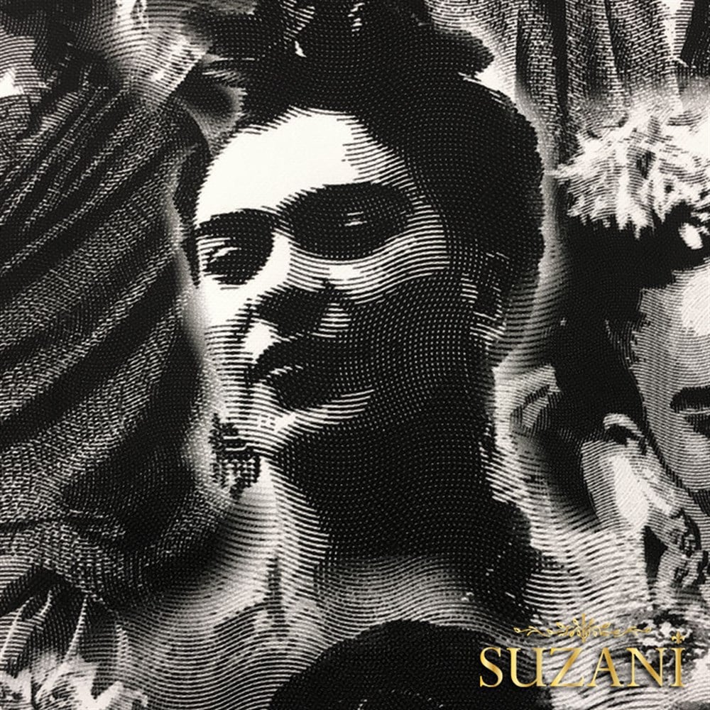 Gravür Efektli Frida Kahlo Kumaş