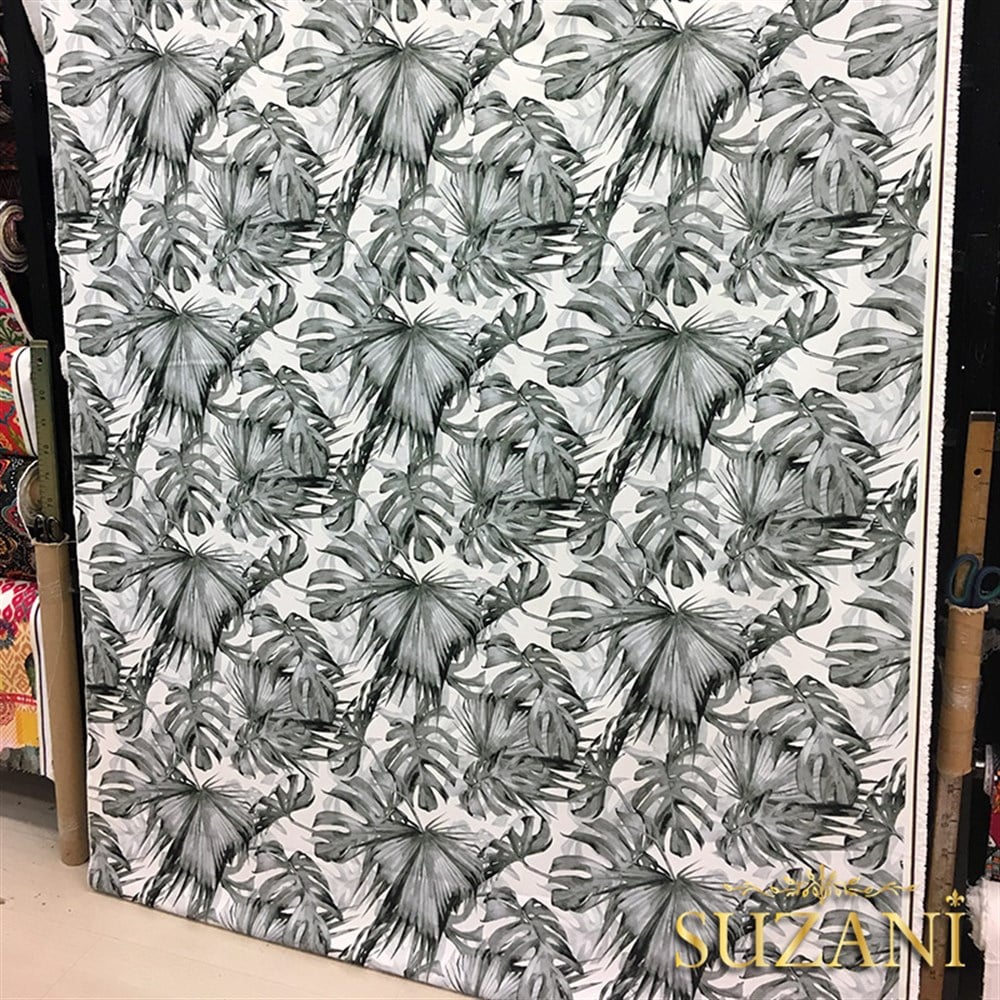 Gri Deve Tabanı Desenli Kumaş