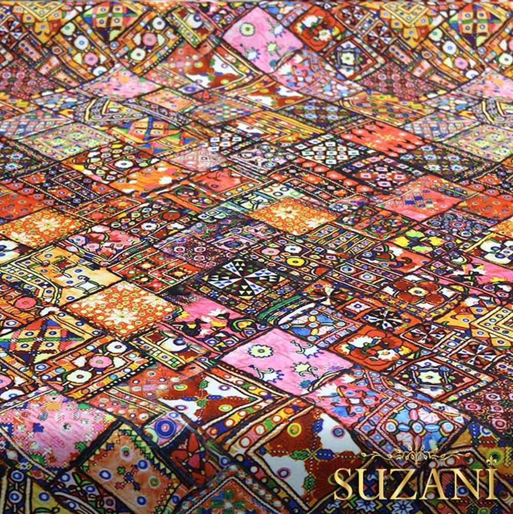 Hint Kilimi Desenli Kumaş