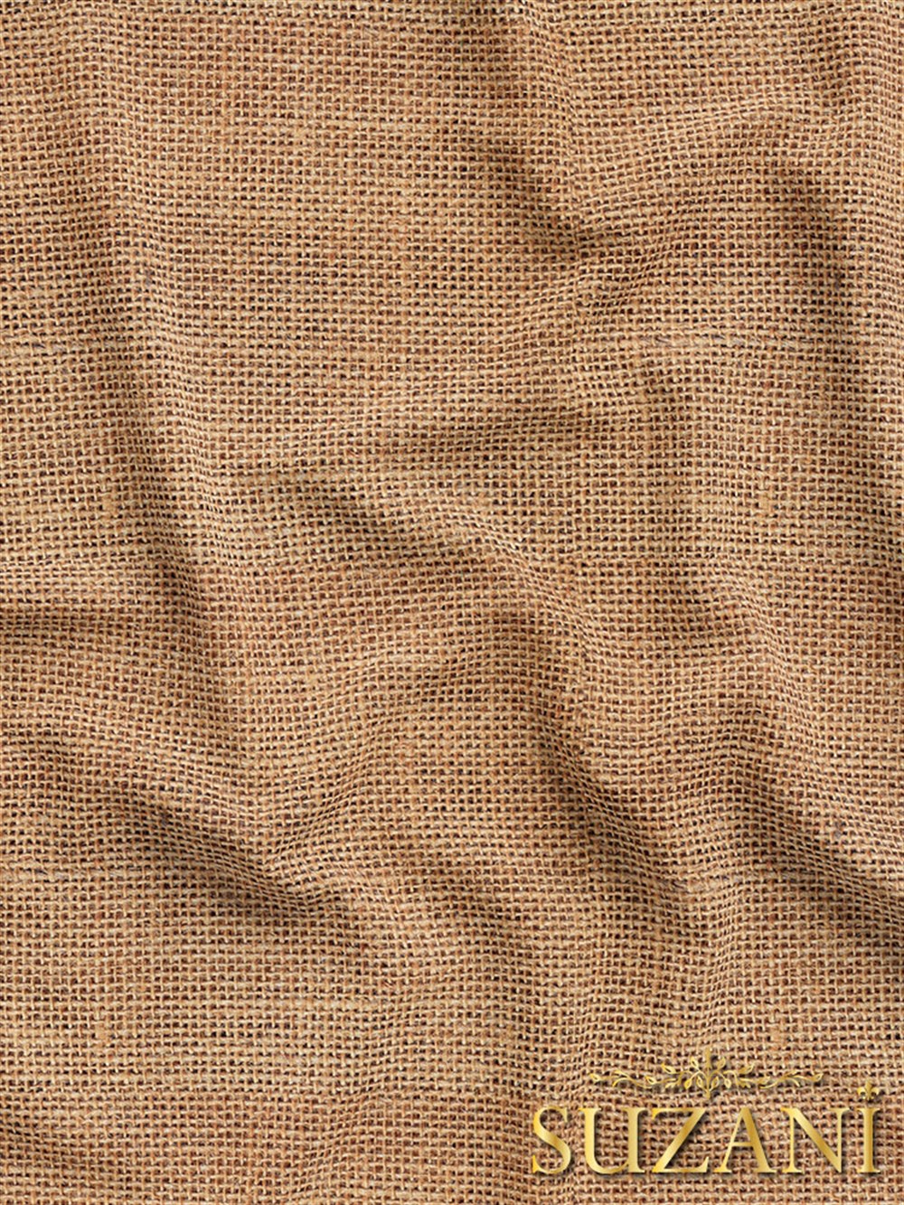 Jüt Görünümlü Dijital Baskılı Kumaş