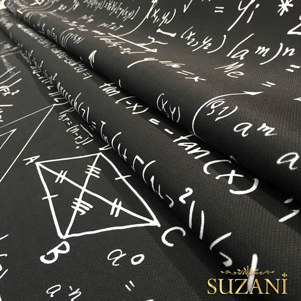 Karatahta Desenli Kumaş