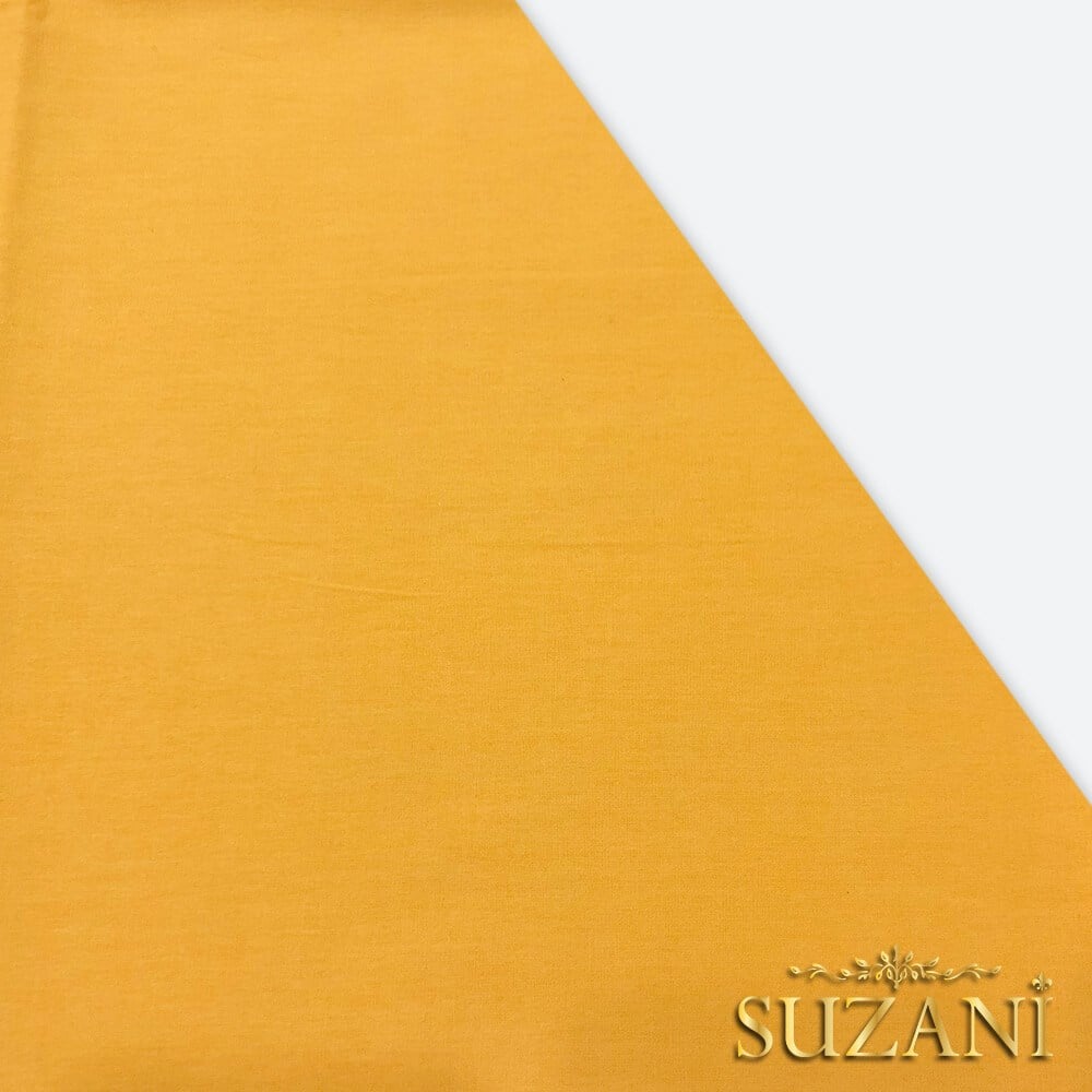 Koyu Sarı Poplin Kumaş