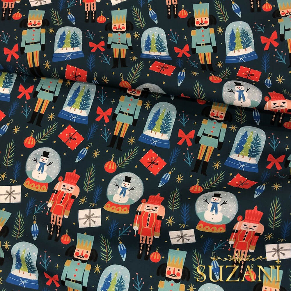 Kurşun Asker Desenli Dijital Baskılı Kumaş