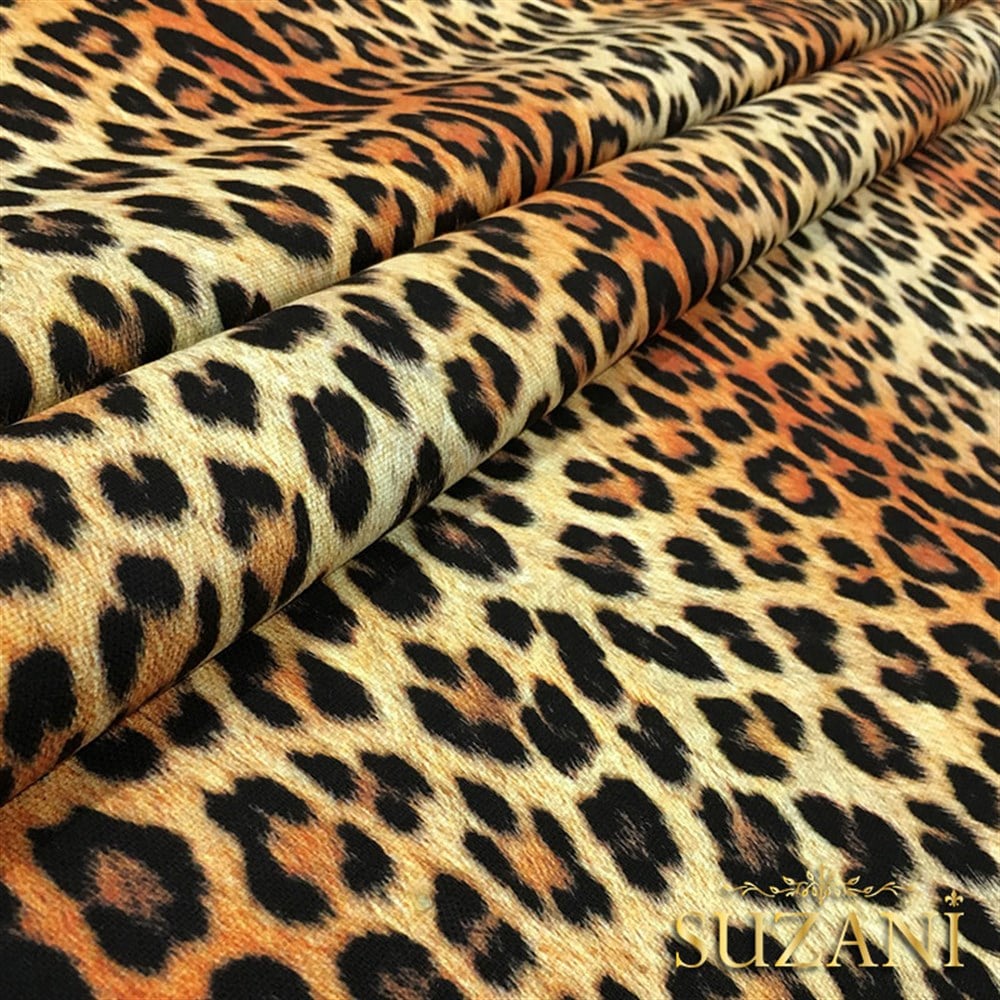 Leopar 02 Desenli Kumaş