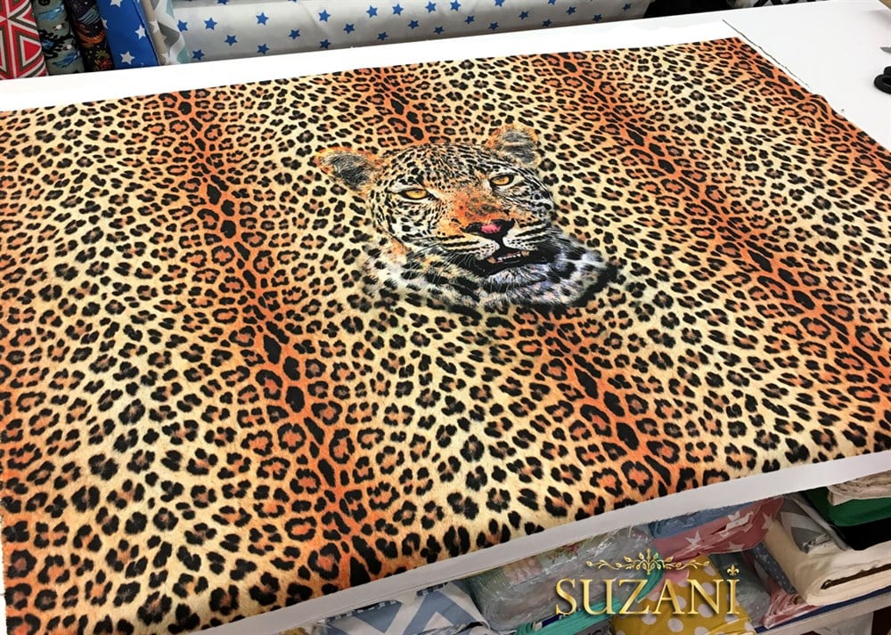 Leopar Özel Koltuk Döşemelik Kumaş