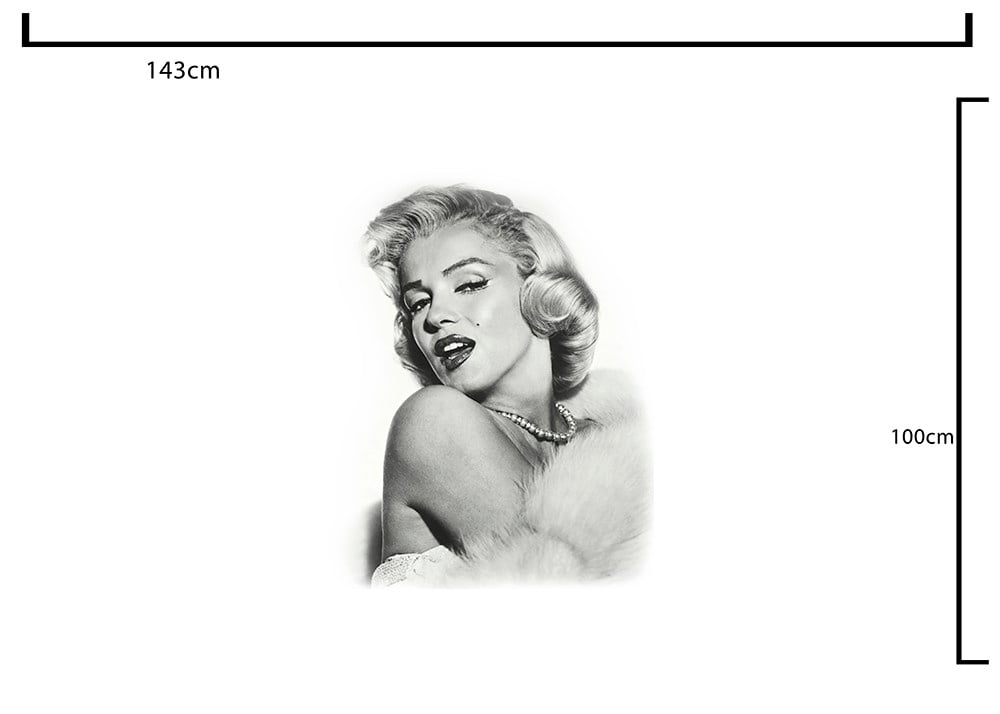 Marilyn Monroe Özel Koltuk Döşemelik Kumaş