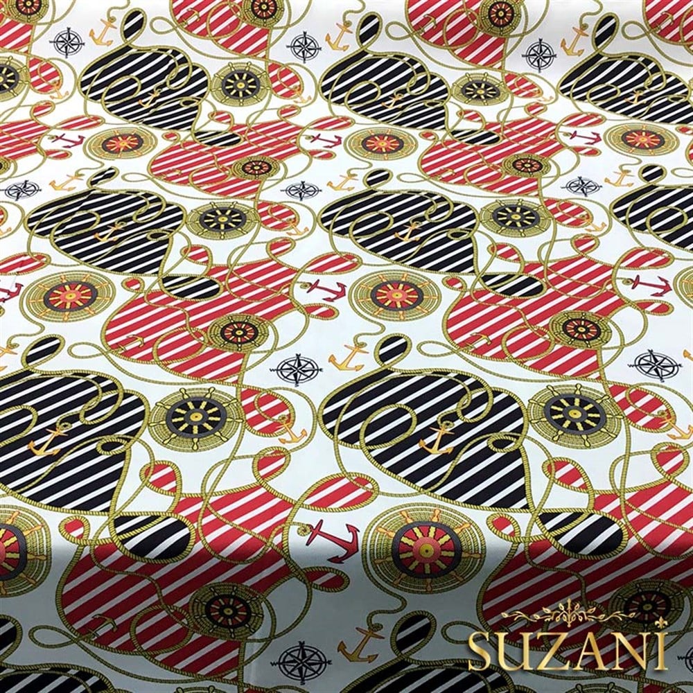 Marin Desenli Kumaş