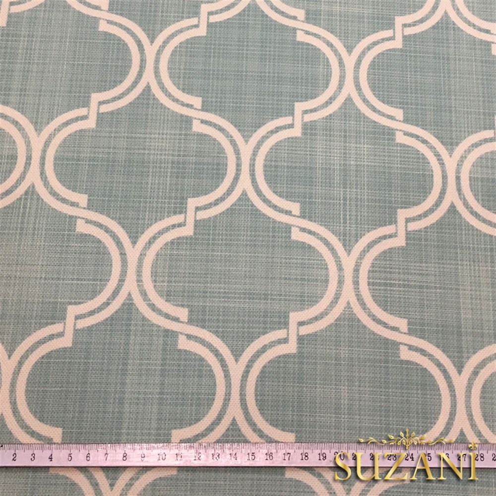 Mint Keten Efektli Döşemelik Kumaş