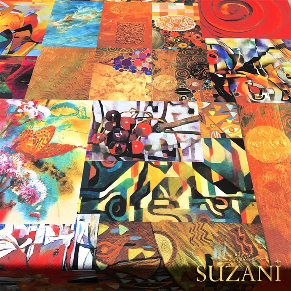 Modern Sanat Patchwork Kumaş