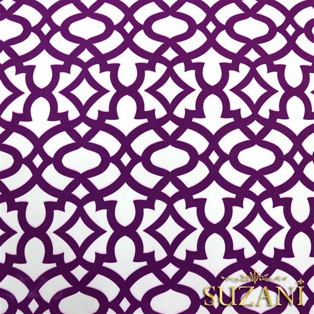 Mor Ottoman Kumaş