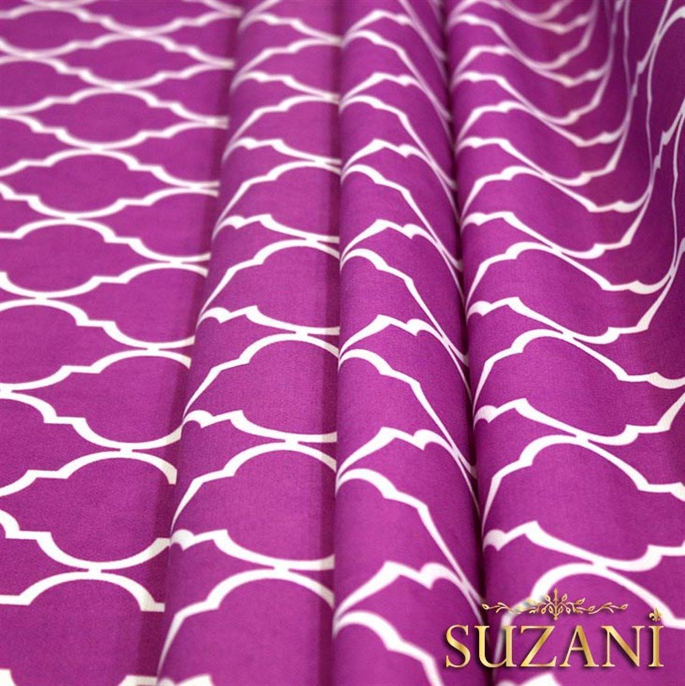 Mor Zemin Moroccan Kumaş