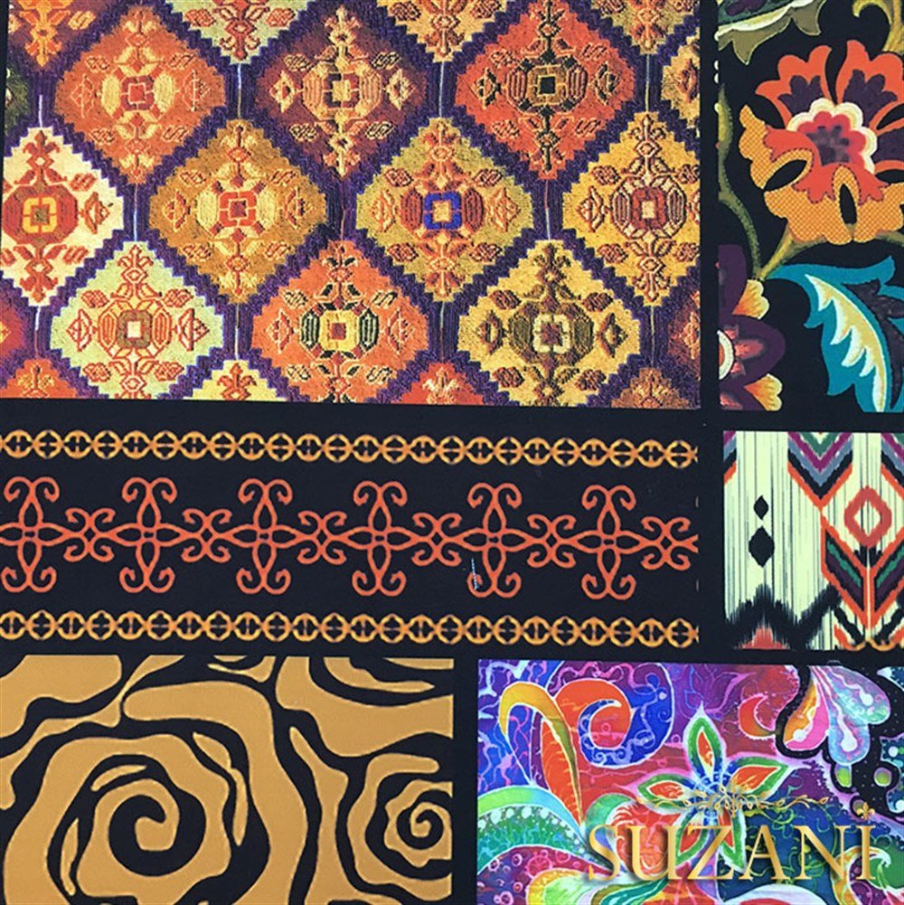 Patchwork Tek Rapor Desenli Kumaş