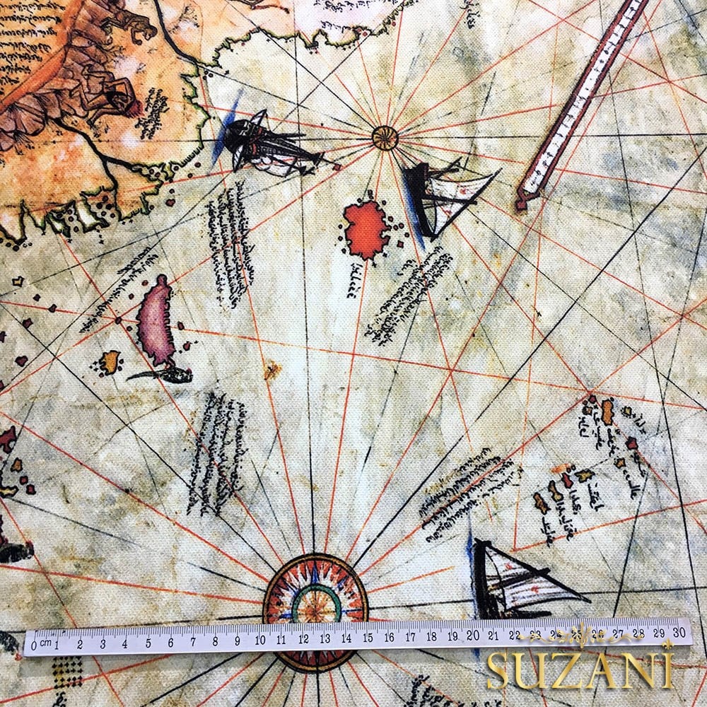 Piri Reis Haritası Kumaş