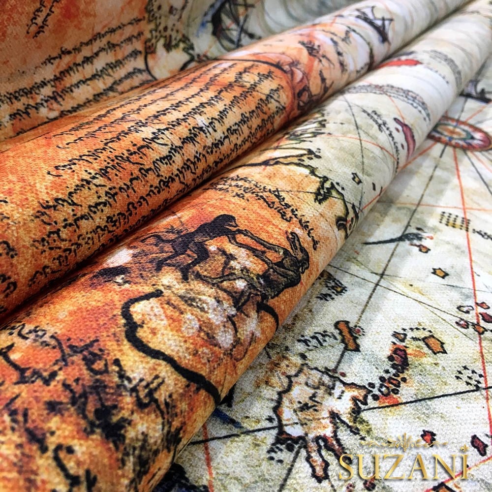 Piri Reis Haritası Kumaş