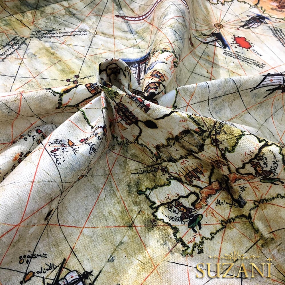 Piri Reis Haritası Kumaş