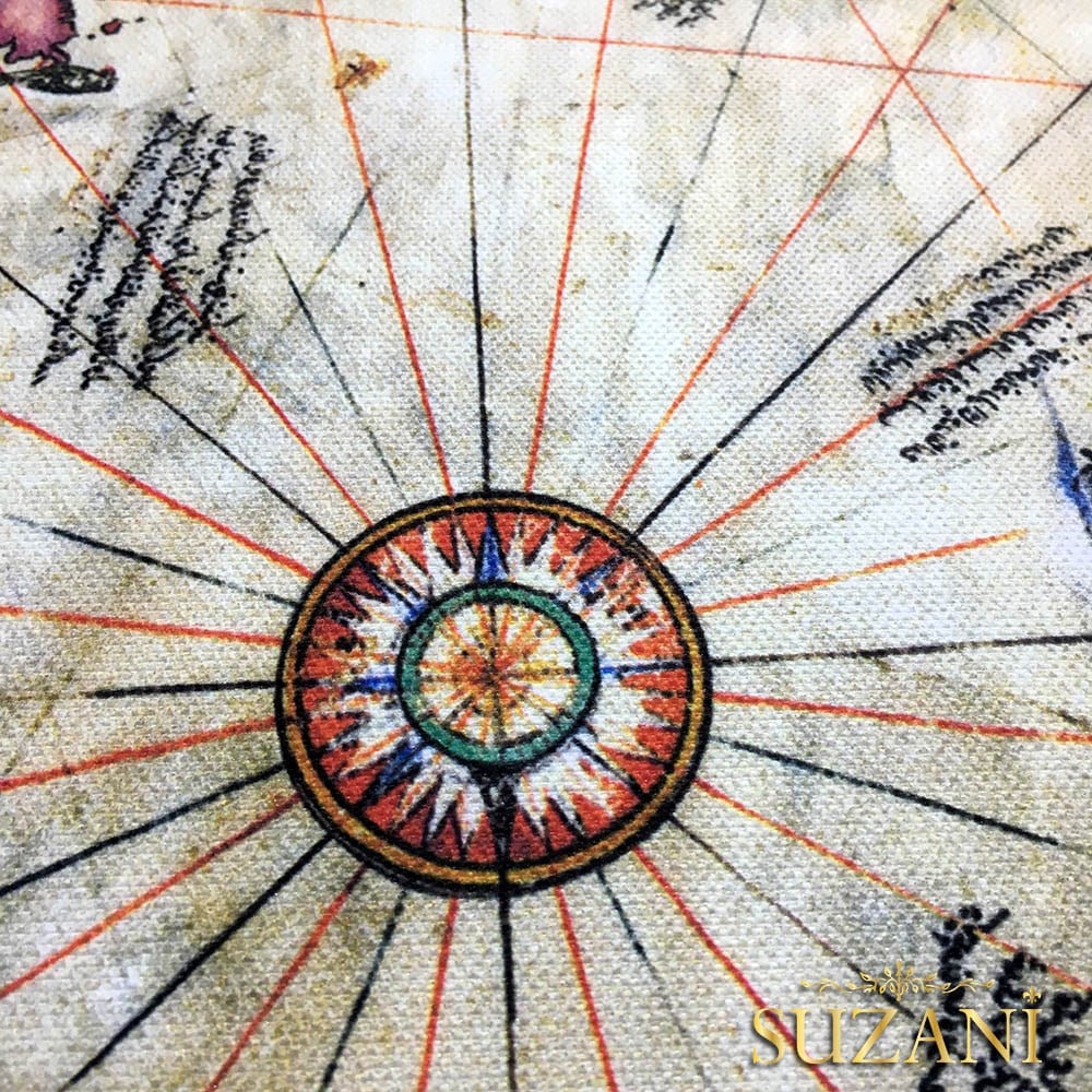 Piri Reis Haritası Kumaş