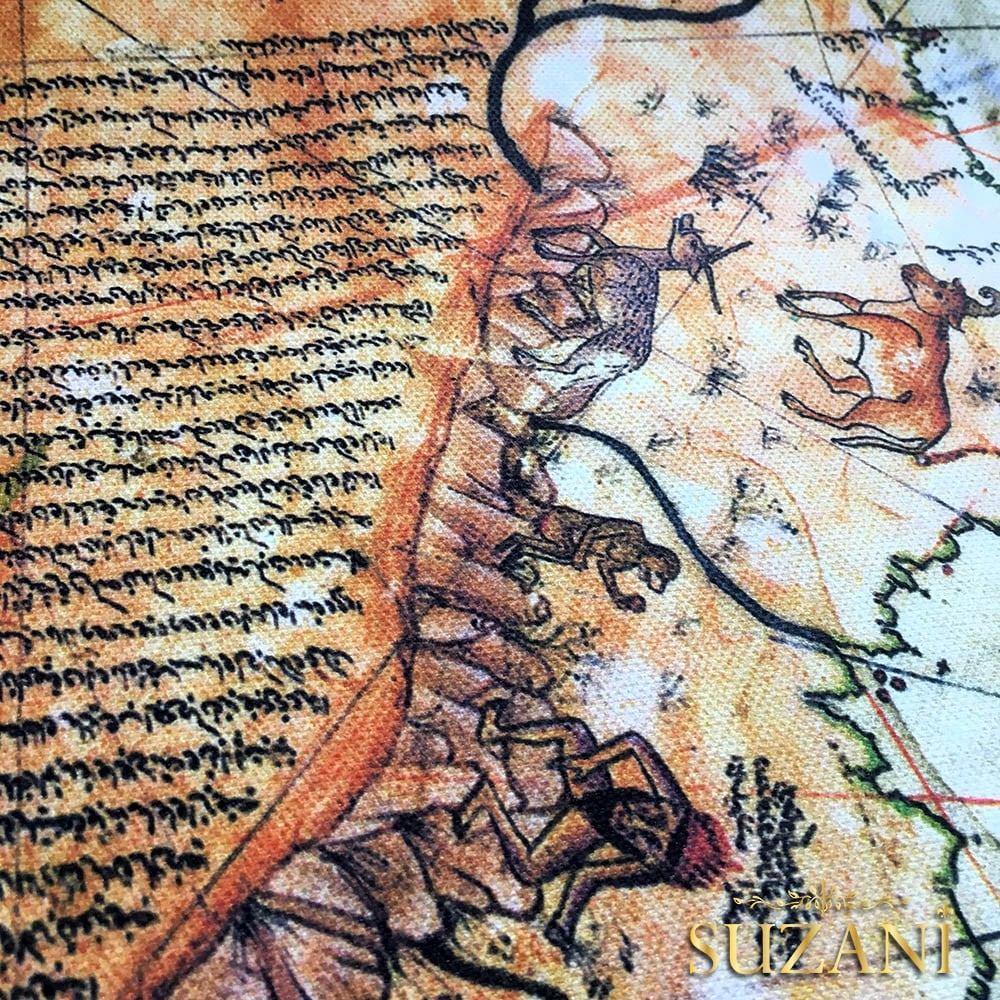 Piri Reis Haritası Kumaş