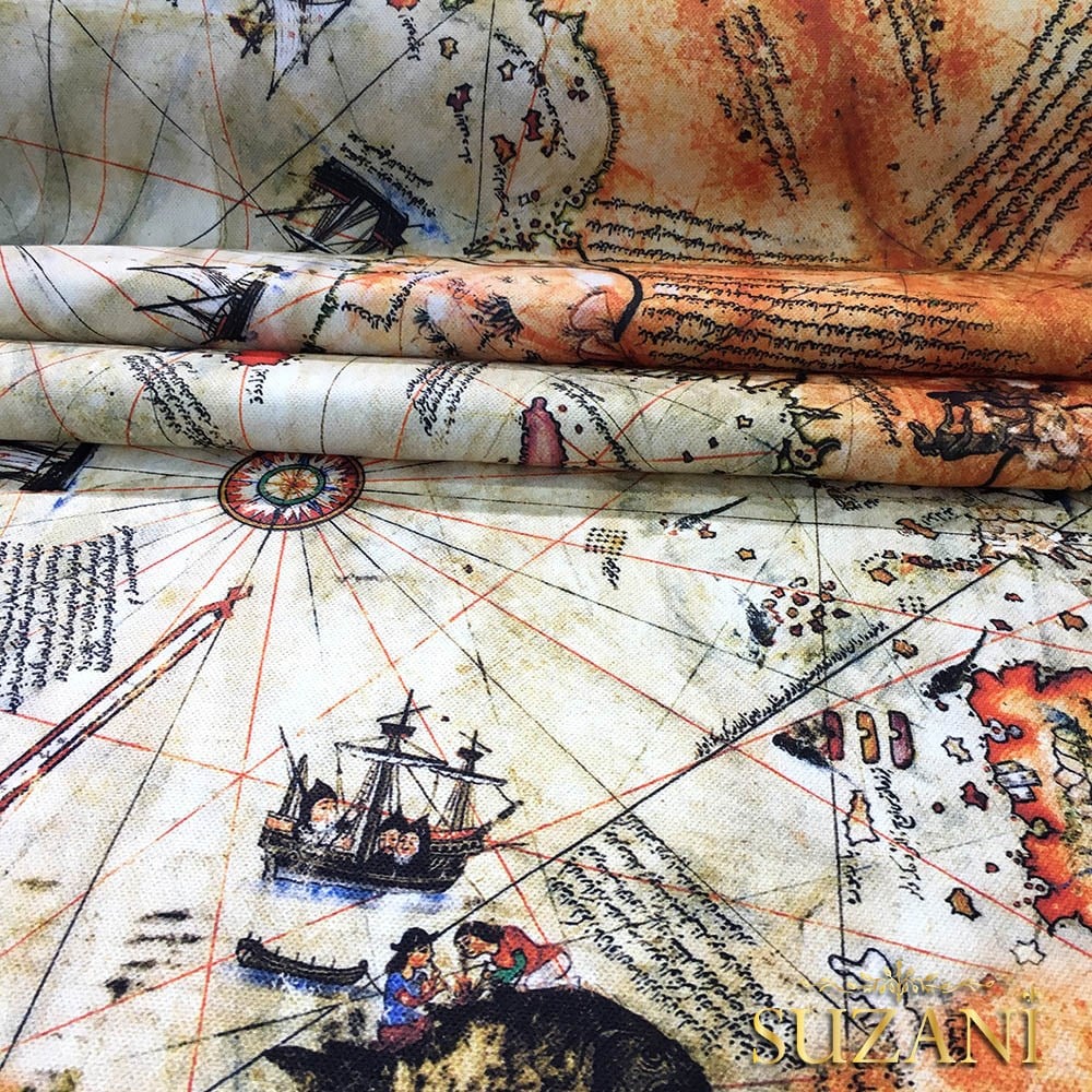 Piri Reis Haritası Kumaş