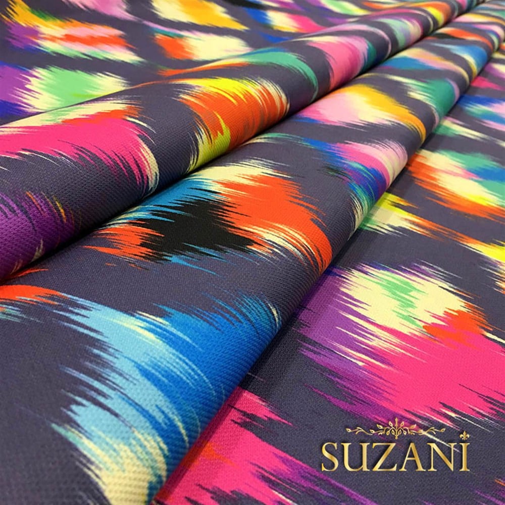 Renk Geçişli İkat Kumaş