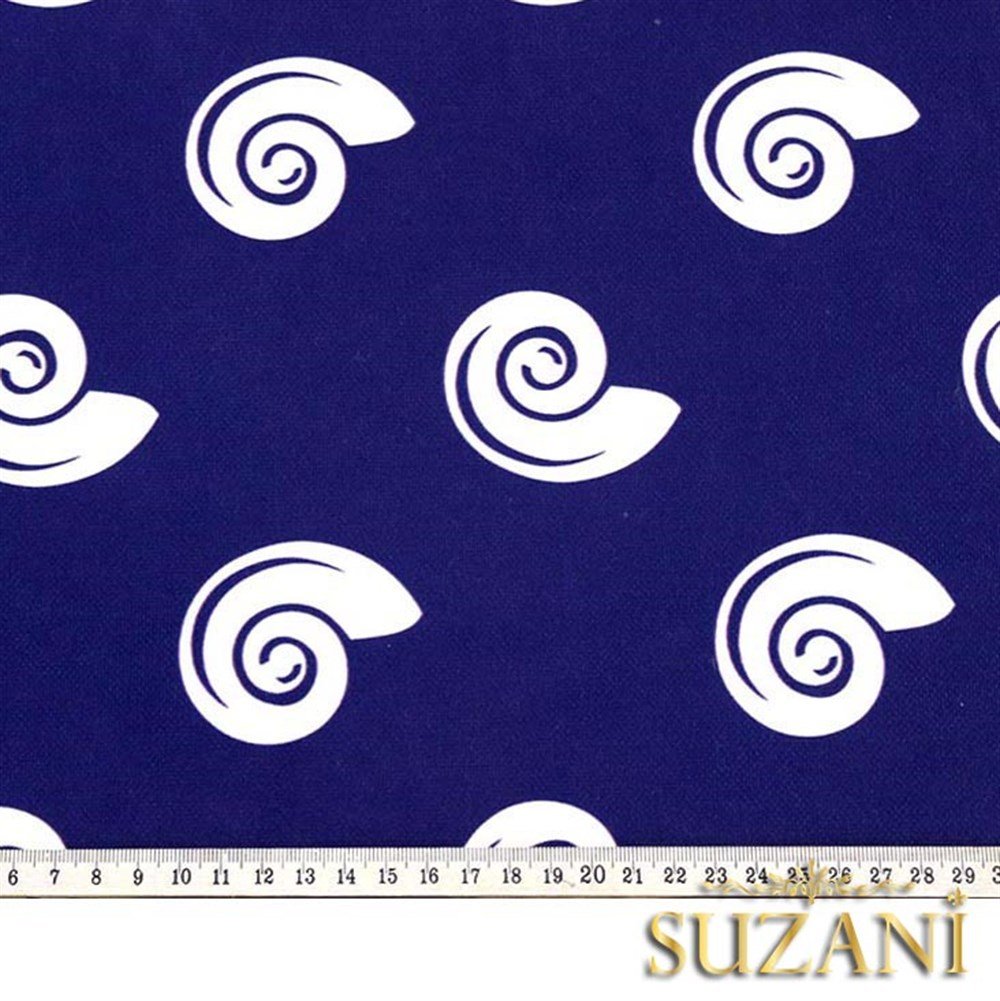 Salyangoz Desenli Kumaş