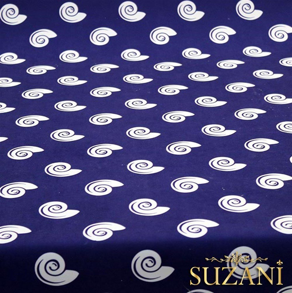 Salyangoz Desenli Kumaş