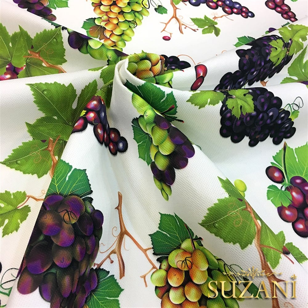 Üzüm Desenli Kumaş