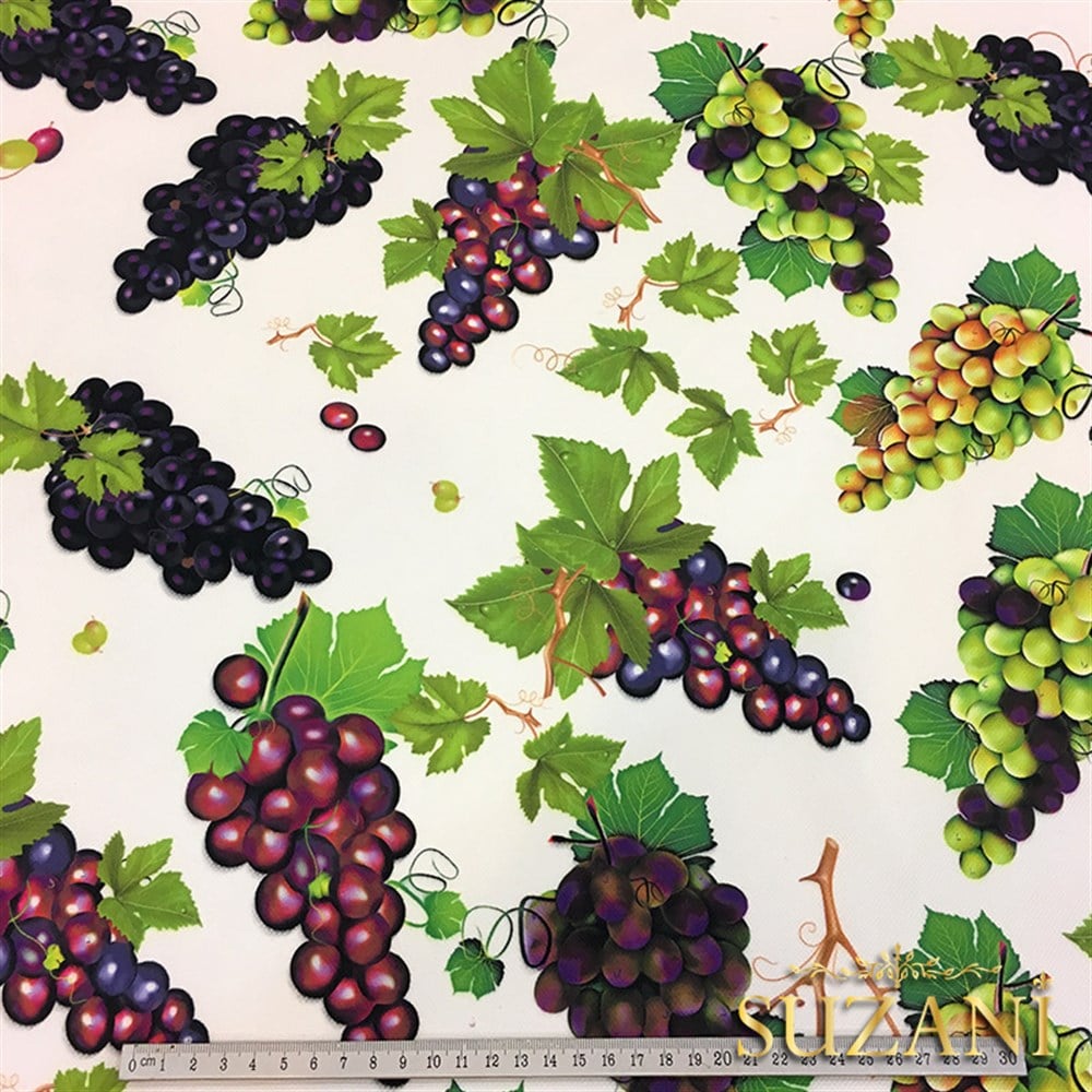 Üzüm Desenli Kumaş