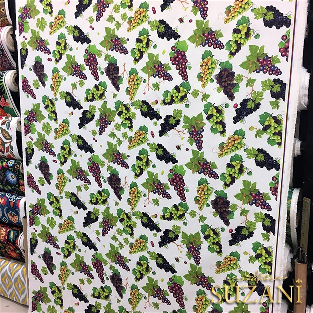 Üzüm Desenli Kumaş