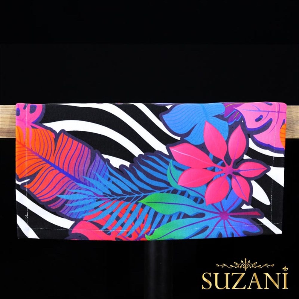 Zebra Alacalı Tropikal Runner
