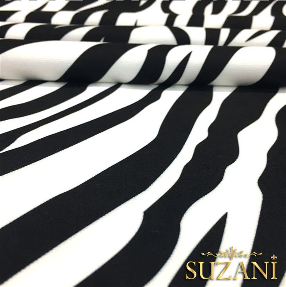 Zebra Desenli Kumaş
