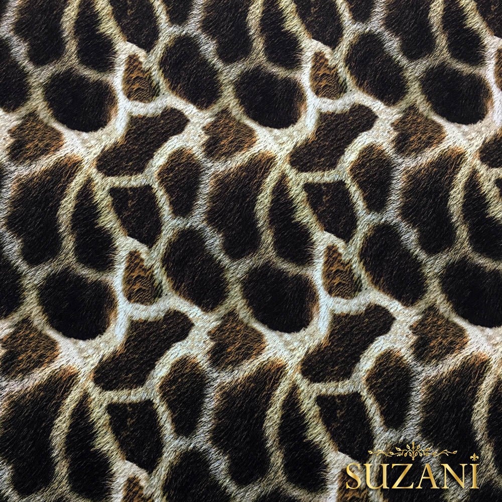 Zürafa Kürkü Desenli Kumaş