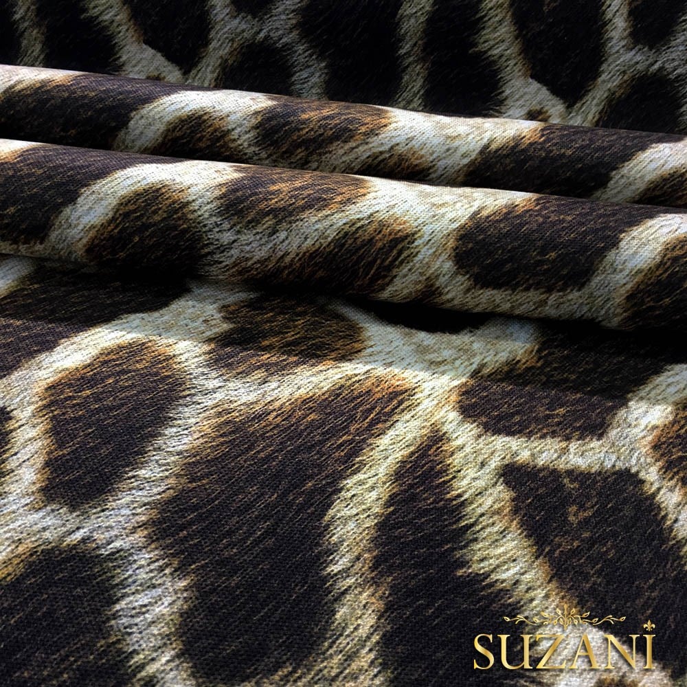 Zürafa Kürkü Desenli Kumaş