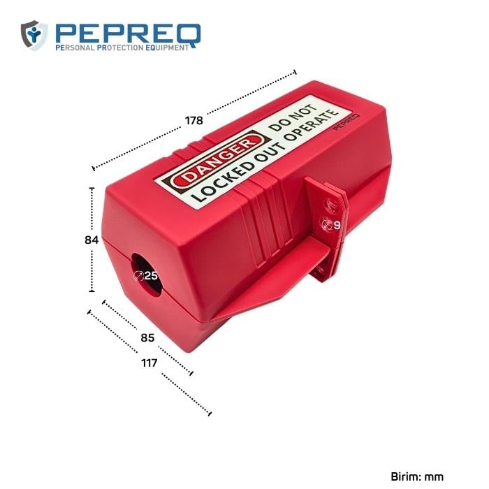 Büyük Fiş Kilidi | PEPREQ ED43