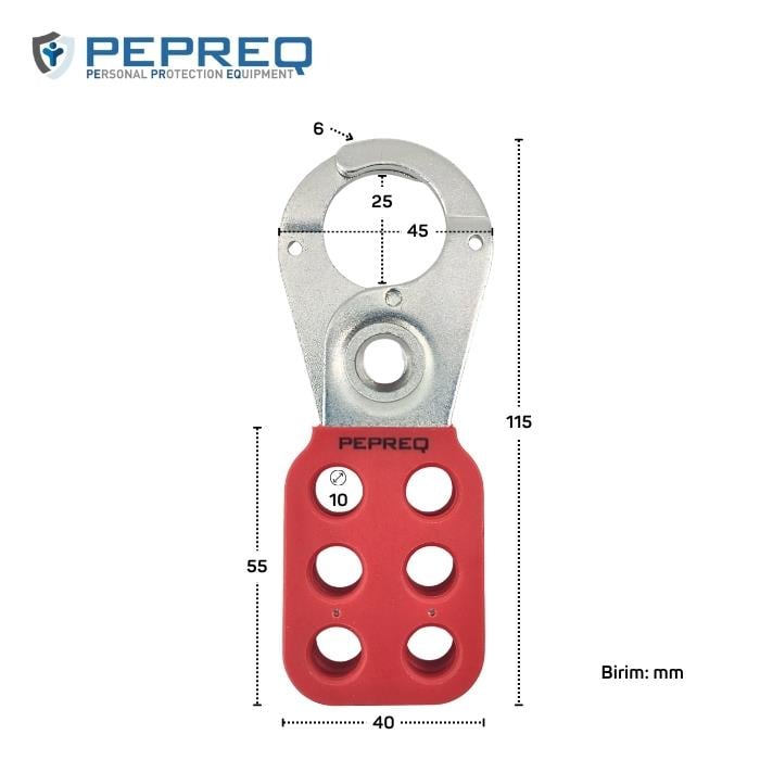Çelik Kancalı Çoklayıcı (25mm) | PEPREQ CK01